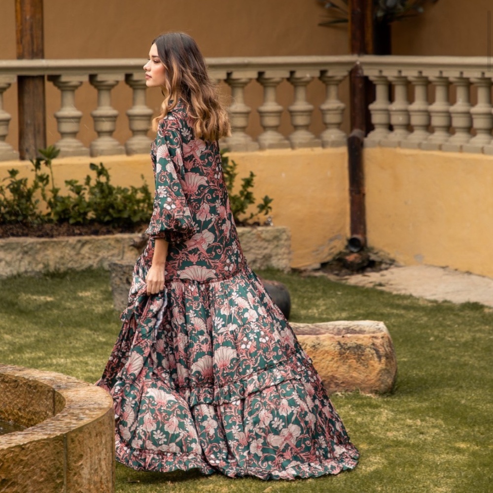 Kleid Ilona Maxi Gown Floral Maxi Dress